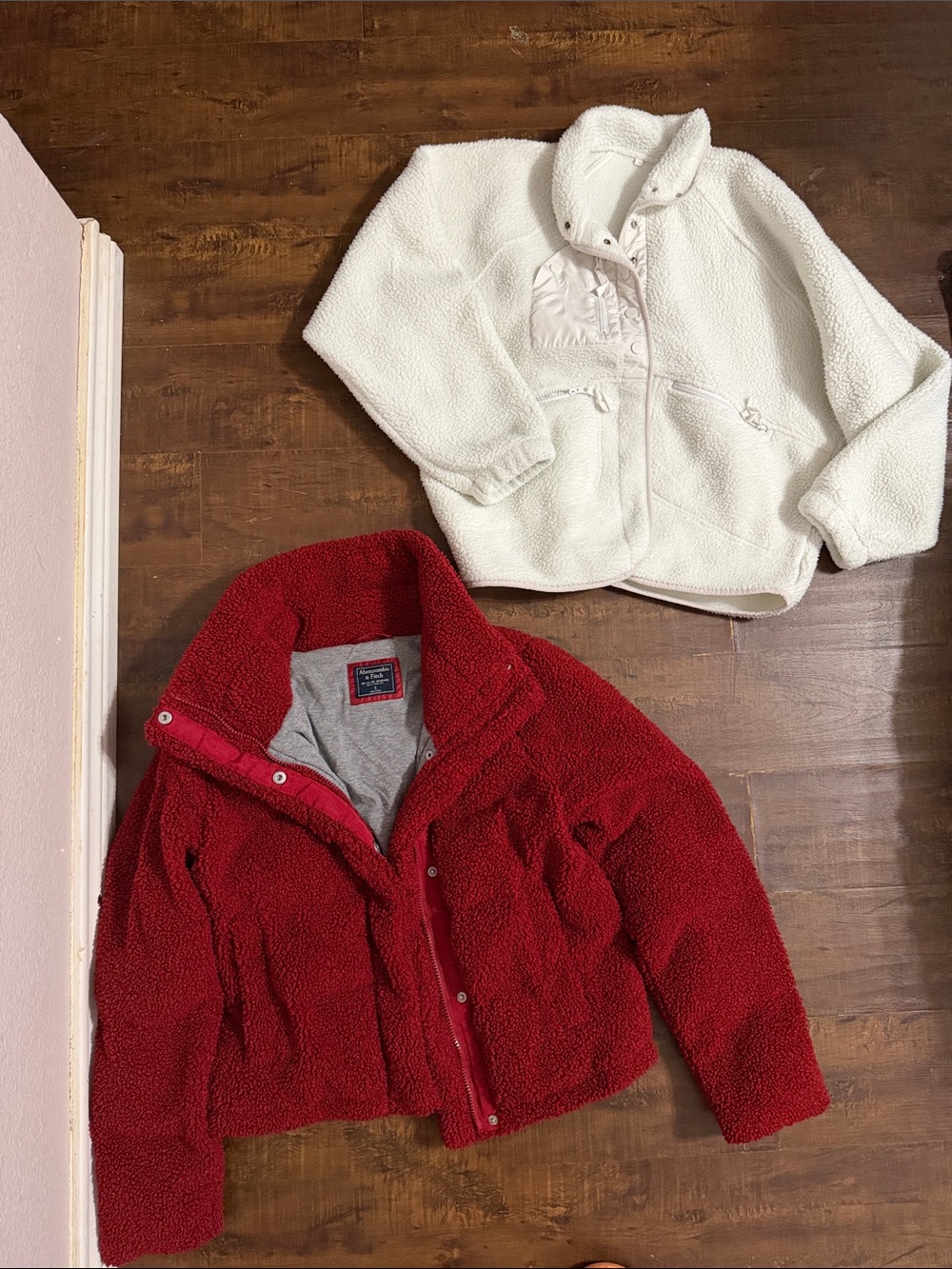 Red Sherpa Jacket